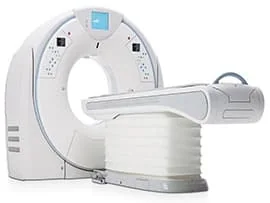 CT Scan diagnostic equipment at Usmanpura Imaging Centre