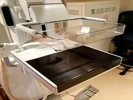 Mammography breast screening equipment